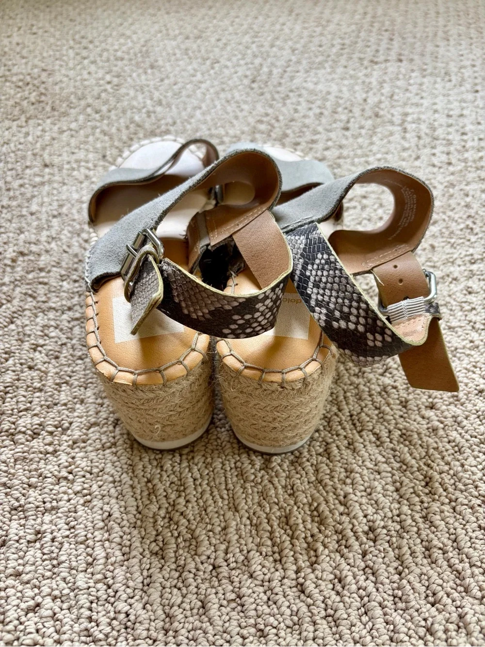 Dolce Vita Espadrille Suede Sandals